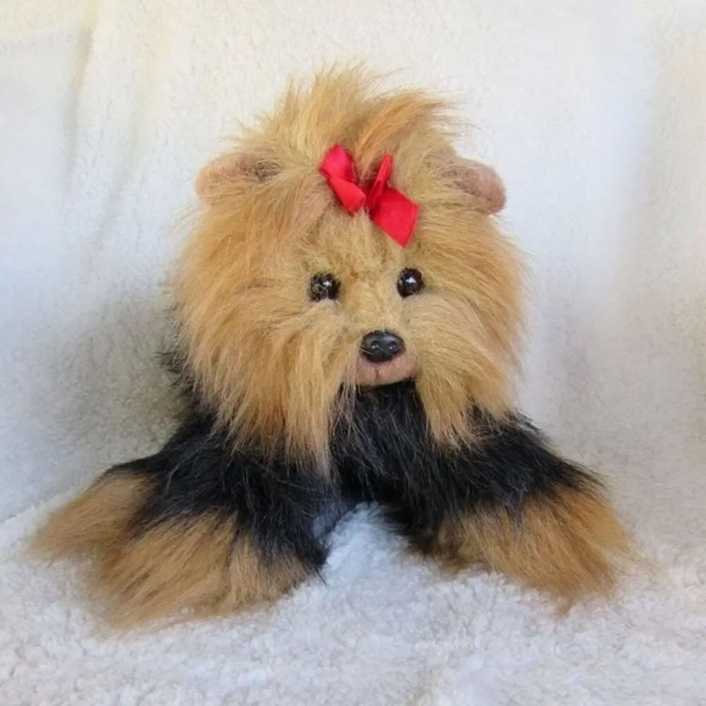 Ty Classics Yappy Yorkie Yorkshire Terrier Puppy Dog Stuffed Animal Plush 90s